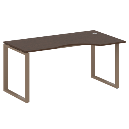 Стол криволинейный левый Metal System Style БО.СА-1 Пр 1600x900x750