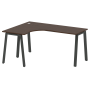 Стол криволинейный левый Metal System Style БА.СА-4 Л 1600x1200x750