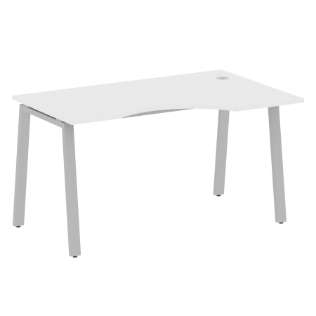 Стол криволинейный правый Metal System Style БА.СА-2 Пр 1400x900x750