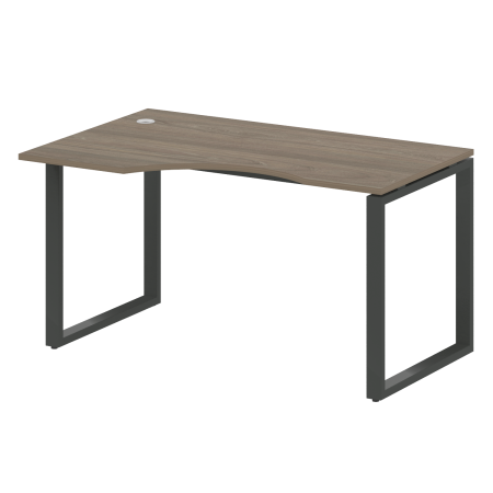 Стол криволинейный левый Metal System Style БО.СА-2 Л 1400x900x750