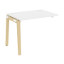 Наборный элемент рабочей станции на деревянных опорах Onix Wood OW.1.NRS-1.7 980x720x750