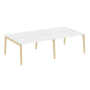 Рабочая станция на деревянных опорах Onix Wood OW.D.RS-4.3.7 2760x1475x750