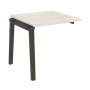Наборный элемент рабочей станции на деревянных опорах Onix Wood OW.1.NRS-0.8 780x800x750