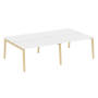 Рабочая станция на деревянных опорах Onix Wood OW.D.RS-4.3.8 2760x1635x750