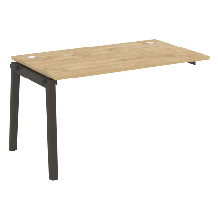 Наборный элемент рабочей станции на деревянных опорах Onix Wood OW.1.NRS-3.8 1380x800x750