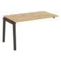 Наборный элемент рабочей станции на деревянных опорах Onix Wood OW.1.NRS-3.8 1380x800x750