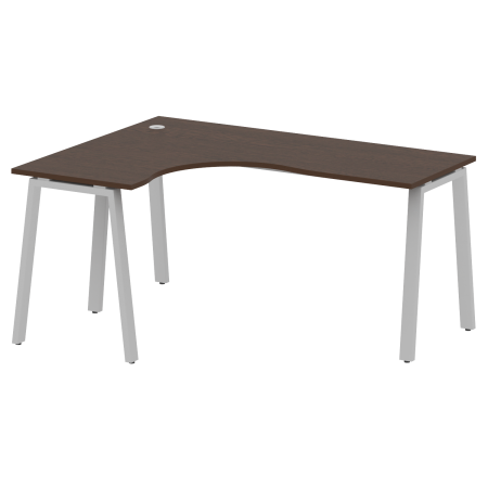 Стол криволинейный левый Metal System Style БА.СА-4 Л 1600x1200x750