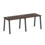Рабочая станция на 2 рабочих места на А-образном м/к Metal System Style БА.СМ-2.1 2000x720x750