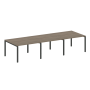 Переговорный стол 3 столешницы Metal System Style БП.ПРГ-3.2 3600x1235x750