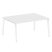 Стол для переговоров (1 столешница) на А-образном м/к Metal System Style БА.ПРГ-1.4 1600x1235x750