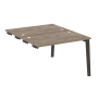 Стол-приставка двойной на деревянных опорах Onix Wood OW.D.SPR-2.7 1180x1475x750