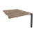 Стол-приставка двойной на П-образном м/к к опорным элем. Onix O.MP-D.SPR-2.8 1180x1635x750