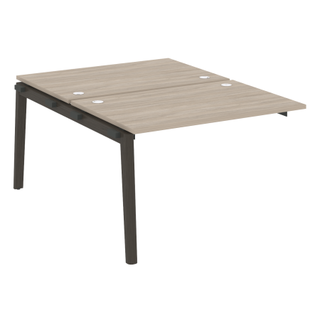 Наборный элемент рабочей станции на деревянных опорах Onix Wood OW.2.NRS-2.8 1180x1635x750