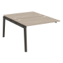 Наборный элемент рабочей станции на деревянных опорах Onix Wood OW.2.NRS-2.8 1180x1635x750
