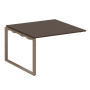 Проходной наборный элемент переговорного стола Metal System Style БО.ППРГ-2 1200x1235x750