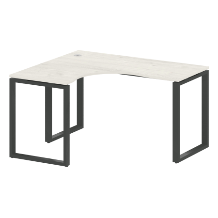 Стол криволинейный левый Metal System Style БО.СА-3 Л 1400x1200x750