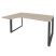 Стол эргономичный левый на О-образном м/к Onix O.MO-SA-4L 1580x1180x750