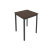Стол письменный на металлокаркасе Slim С.СП-1.1 600x600x750