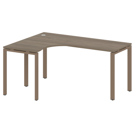 Стол криволинейный левый Metal System Style БП.СА-4 Л 1600x1200x750
