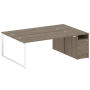 Рабочая станция Metal System Style БО.РС-СТП-2.5 2212x1475x750