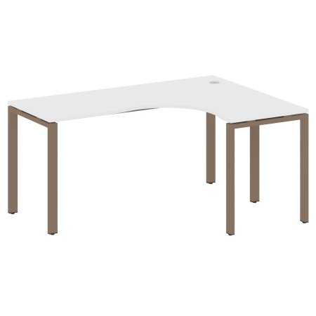 Стол криволинейный правый Metal System Style БП.СА-4 Пр 1600x1200x750