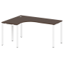 Стол криволинейный левый Metal System Style БП.СА-4 Л 1600x1200x750