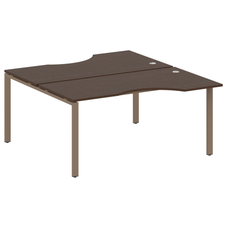 Рабочая станция криволинейная Metal System Style БП.РАС-СА-2.1 1600x1835x750