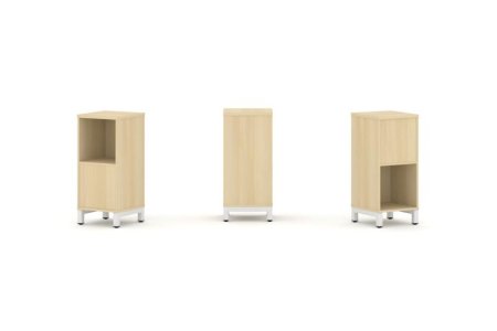 Набор стеллажа 2-х сторонний, 2 яруса SN.NSD-211 (387х400х881)