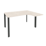 Стол эргономичный правый на П-образном м/к Onix O.MP-SA-3R 1380x1180x750