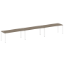 Рабочая станция на 3 раб. места Metal System Style БП.СМ-3.5 5400x720x750
