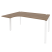 Стол эргономичный левый на П-образном м/к Onix O.MP-SA-4L 1580x1180x750