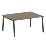 Стол для переговоров (1 столешница) на А-образном м/к Metal System Style БА.ПРГ-1.4 1600x1235x750