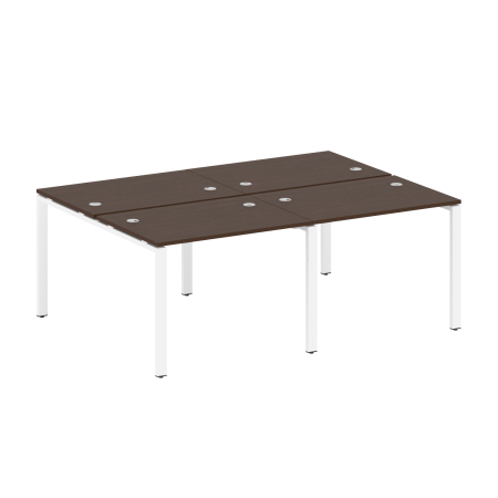 Рабочая станция на 4 раб. места Metal System Style БП.СМ-4.1 2000x1475x750