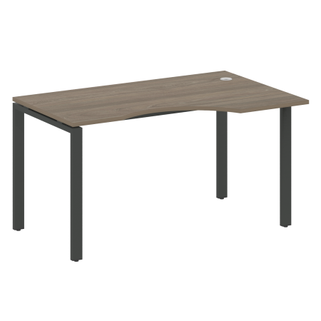 Стол криволинейный правый Metal System Style БП.СА-2 Пр 1400x900x750
