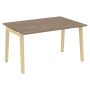 Стол переговорный на деревянных опорах Onix Wood OW.PRG-1.3 1380x980x750
