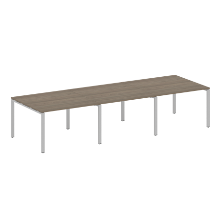Переговорный стол 3 столешницы Metal System Style БП.ПРГ-3.2 3600x1235x750