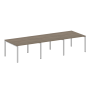 Переговорный стол 3 столешницы Metal System Style БП.ПРГ-3.2 3600x1235x750