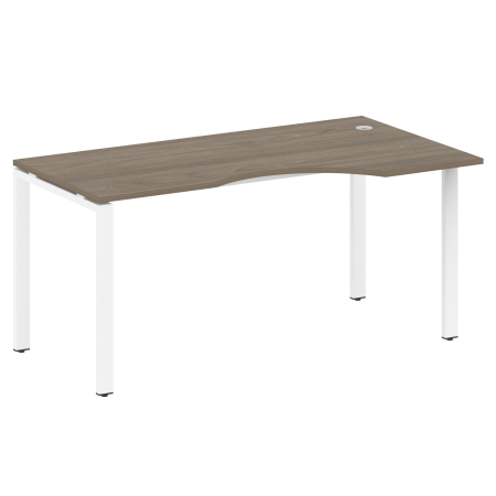 Стол криволинейный правый Metal System Style БП.СА-1 Пр 1600x900x750