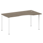 Стол криволинейный правый Metal System Style БП.СА-1 Пр 1600x900x750