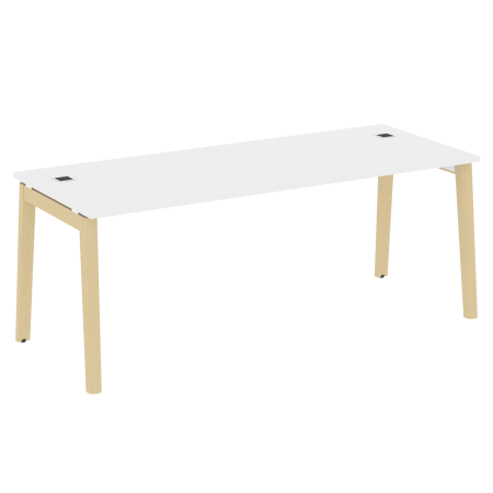 Стол руководителя на деревянных опорах Onix Wood Direct OW.SRR-6.8 1980x800x750