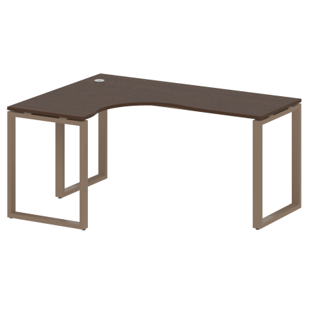 Стол криволинейный левый Metal System Style БО.СА-4 Л 1600x1200x750