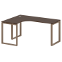 Стол криволинейный левый Metal System Style БО.СА-4 Л 1600x1200x750