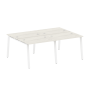 Рабочая станция на 4 рабочих места на А-образном м/к Metal System Style БА.СМ-4.1 2000x1475x750