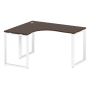 Стол криволинейный левый Metal System Style БО.СА-3 Л 1400x1200x750