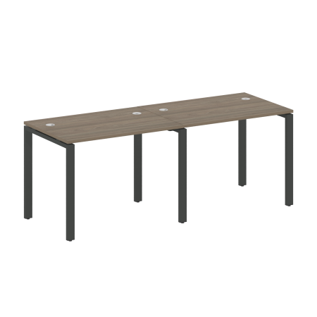 Рабочая станция на 2 раб.места Metal System Style БП.СМ-2.1 2000x720x750