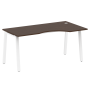 Стол криволинейный правый Metal System Style БА.СА-1 Пр 1600x900x750