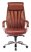 Кресло руководителя T-9922SL светло-коричневый Leather EiCHel кожа крестов. металл хром