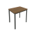 Стол письменный на металлокаркасе Slim С.СП-2.1 780x600x750