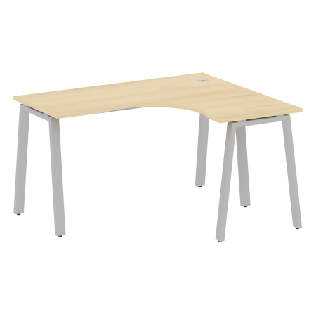 Стол криволинейный правый Metal System Style БА.СА-3 Пр 1400x1200x750