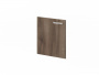 Дверь низкая ЛДСП FI-011L.D левая. Фурнитура INOX 560x18x670